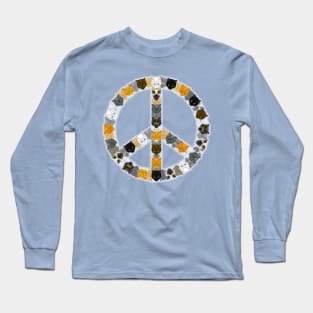 Peace through Cats Long Sleeve T-Shirt